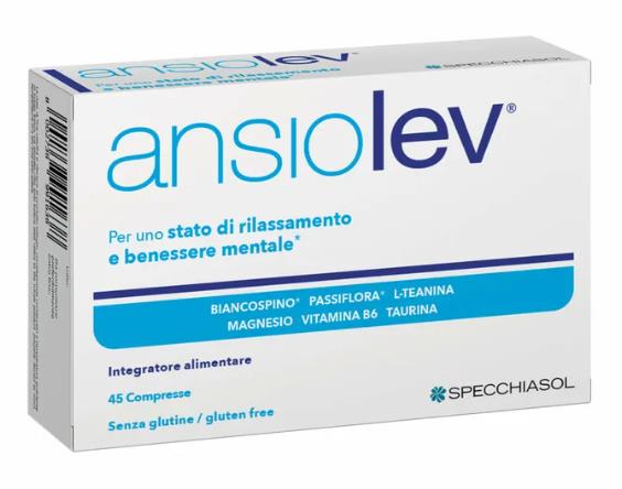 ANSIOLEV 45 COMPRESSE NUOVA FORMULA - farmasorriso.com