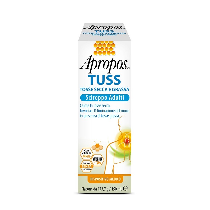 APROPOS TUSS SCIROPPO ADULTI 150 ML - farmasorriso.com