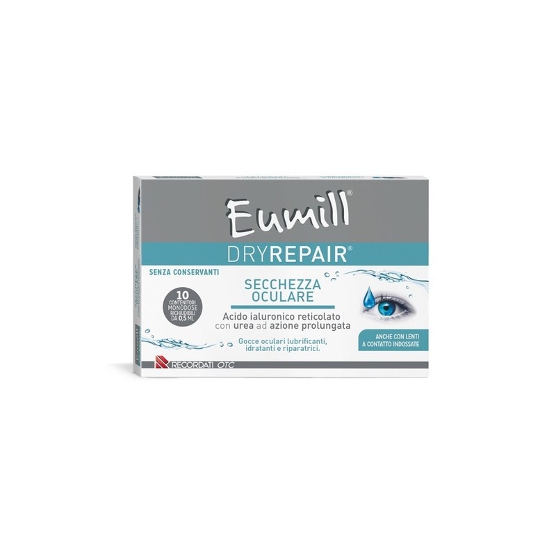 EUMILL DRYREPAIR GOCCE OCULARI 10 PEZZI DA 0,5 ML - farmasorriso.com
