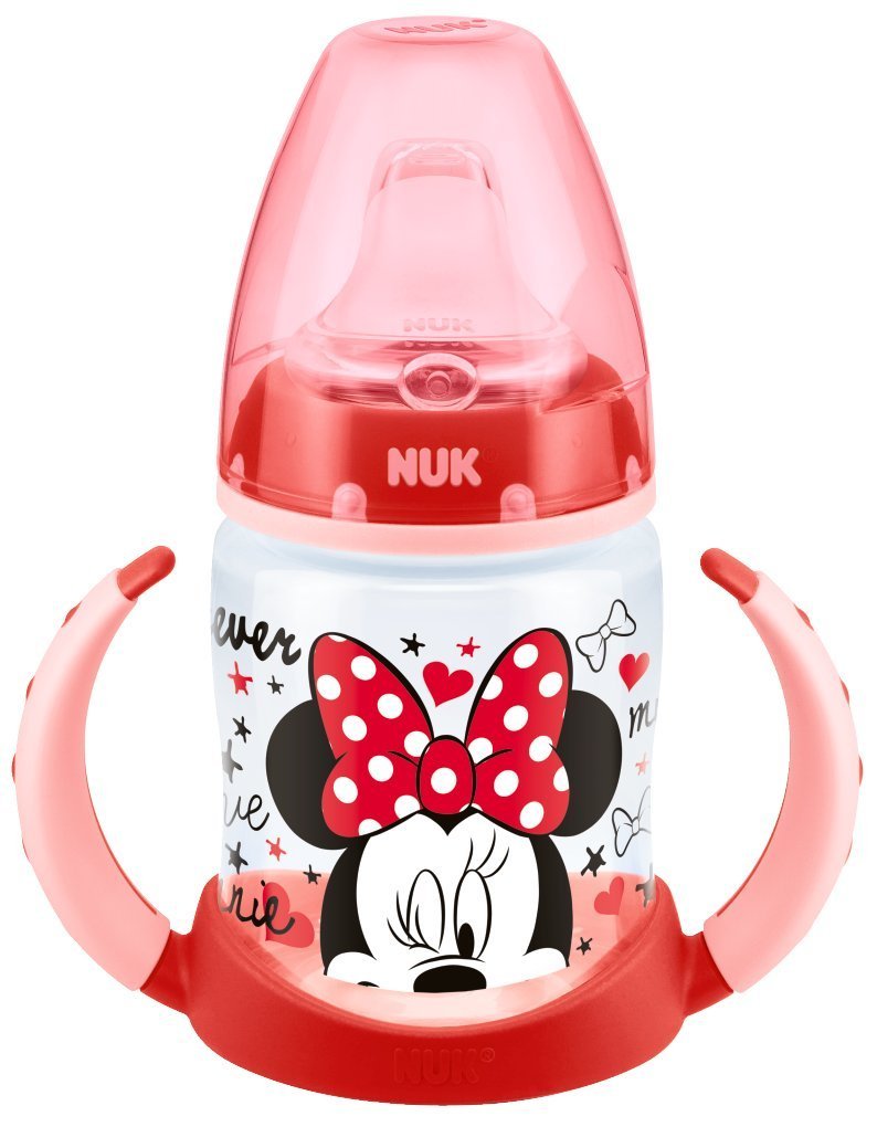 NUK TAZZA DISNEY BEVIMPARA TEMPERATURA CONTROLLATA MINNIE RED SILICONE 150 ML - farmasorriso.com