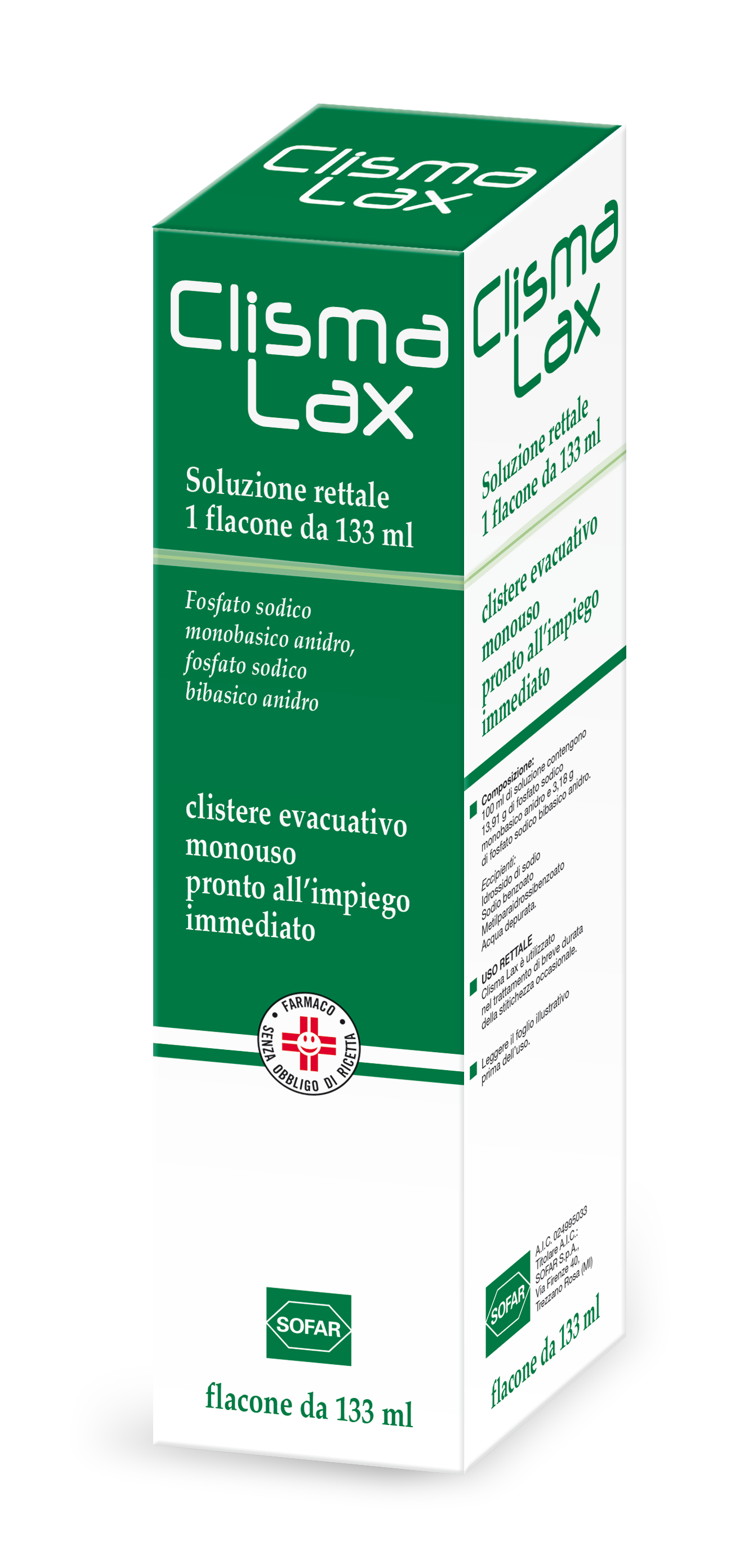 CLISMALAX*1CLISMA 133ML - farmasorriso.com
