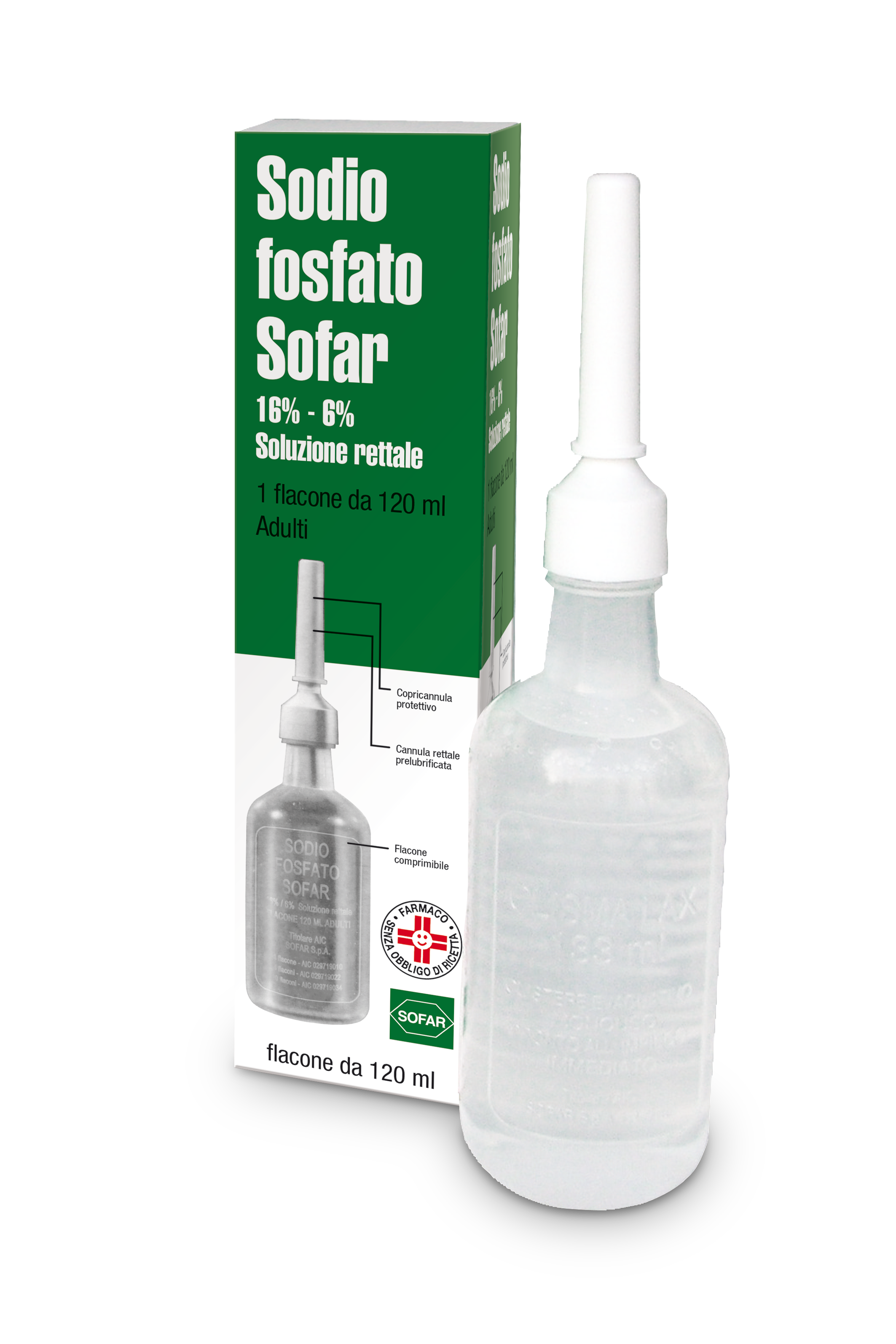 SODIO FOSFATO ALFA*RETT 120ML - farmasorriso.com