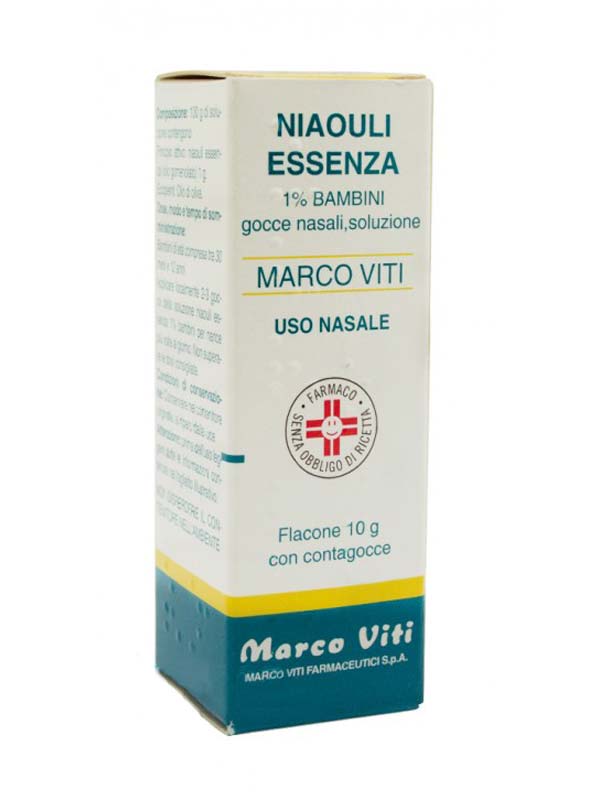 NIAOULI ESSENZA MV*1% GTT 10G - farmasorriso.com