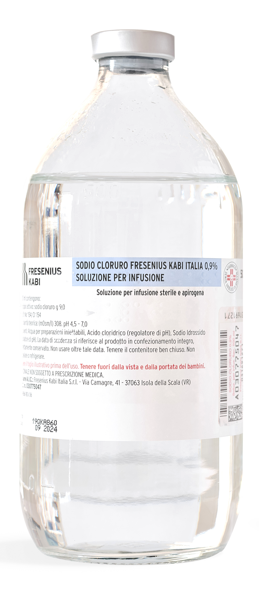 SODIO CLORURO FKI*0,9% 500ML - farmasorriso.com