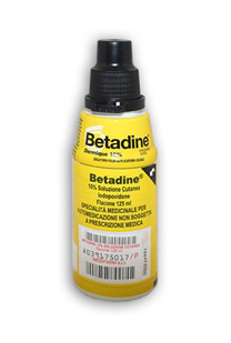 BETADINE*SOLUZ CUT 125ML 10% - farmasorriso.com