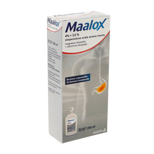 MAALOX*OS SOSP 250ML 4%+3,5% - farmasorriso.com