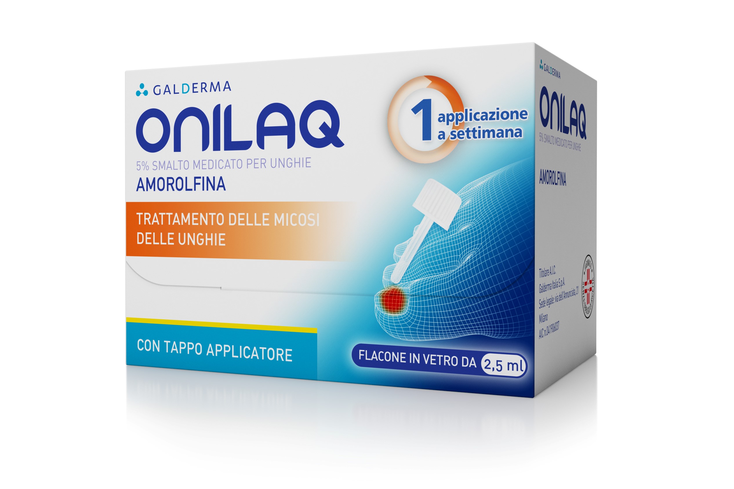 ONILAQ*SMALTO UNGHIE 2,5ML+TAP - farmasorriso.com
