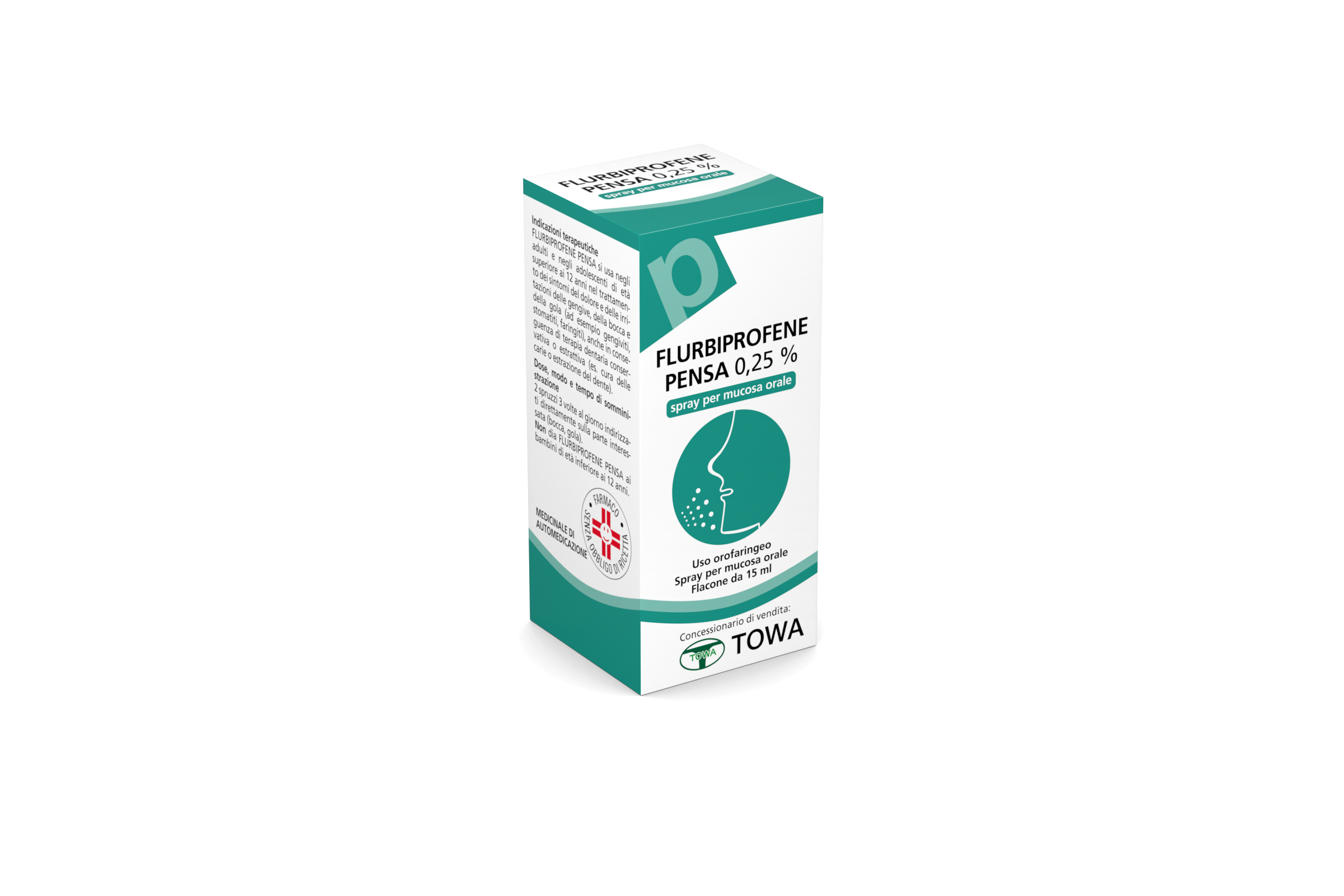 FLURBIPROFENE PE*OS SPRAY 15ML - farmasorriso.com