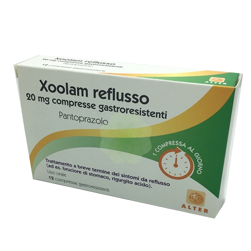 XOOLAM REFLUSSO*12CPR 20MG - farmasorriso.com