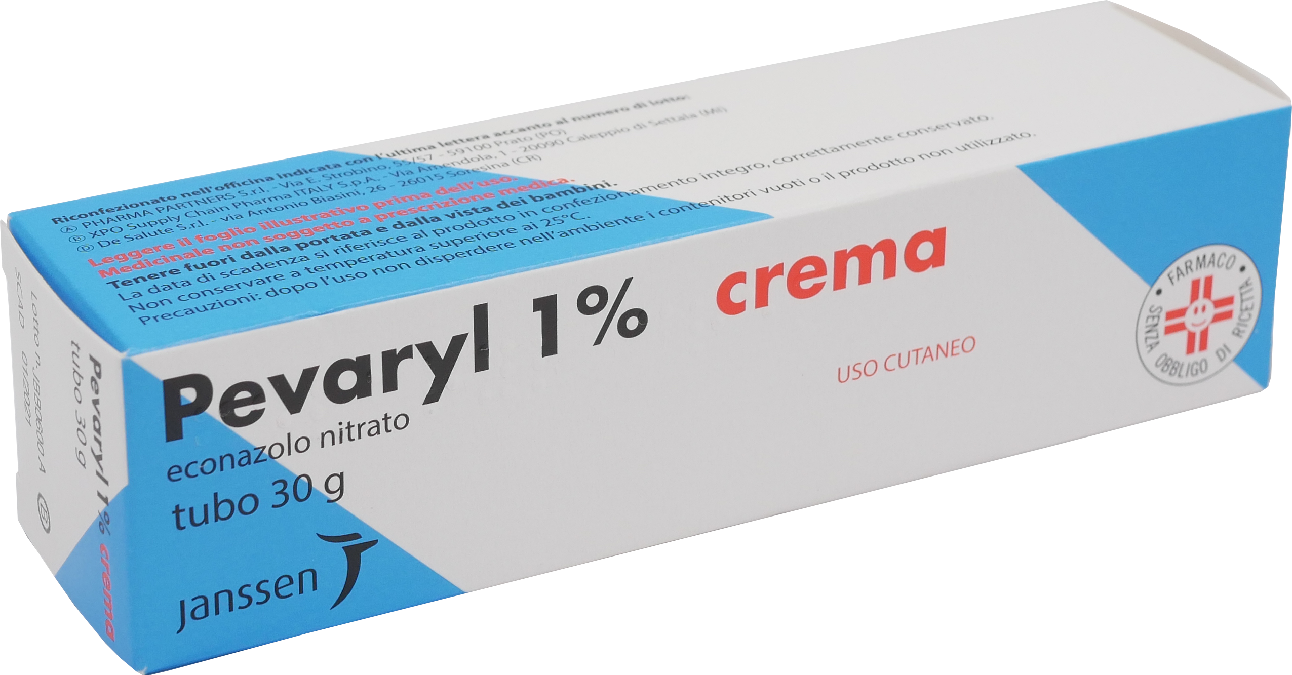 PEVARYL*CREMA 30G 1% - farmasorriso.com