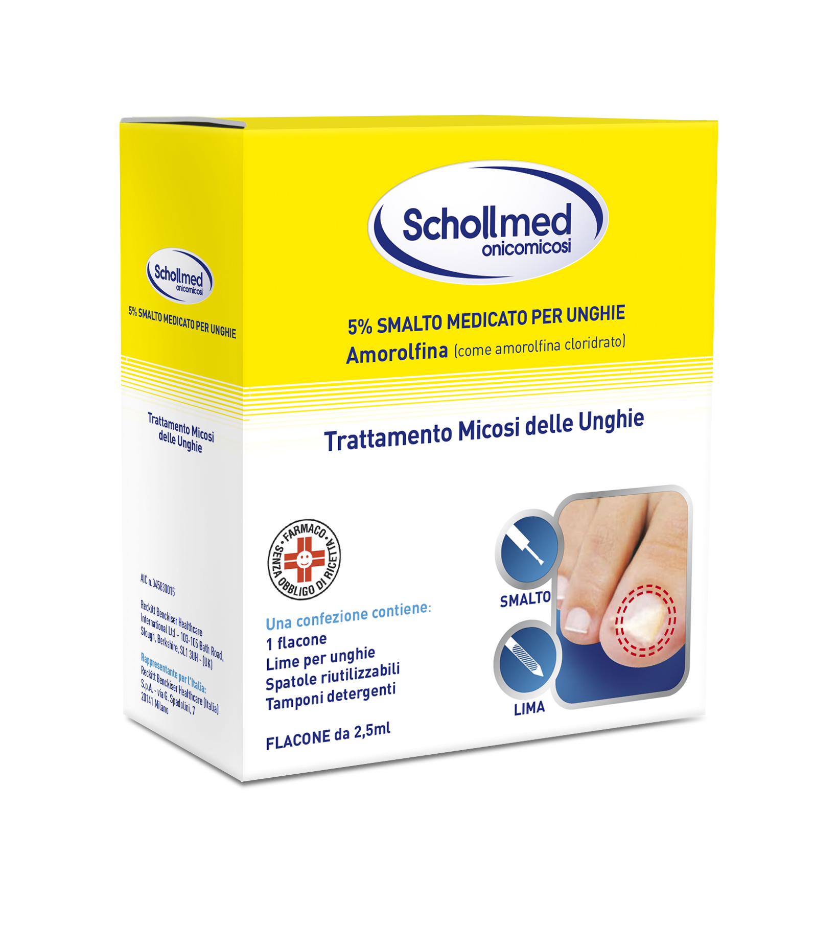 SCHOLLMED ONICOMICOSI*2,5ML 5% - farmasorriso.com