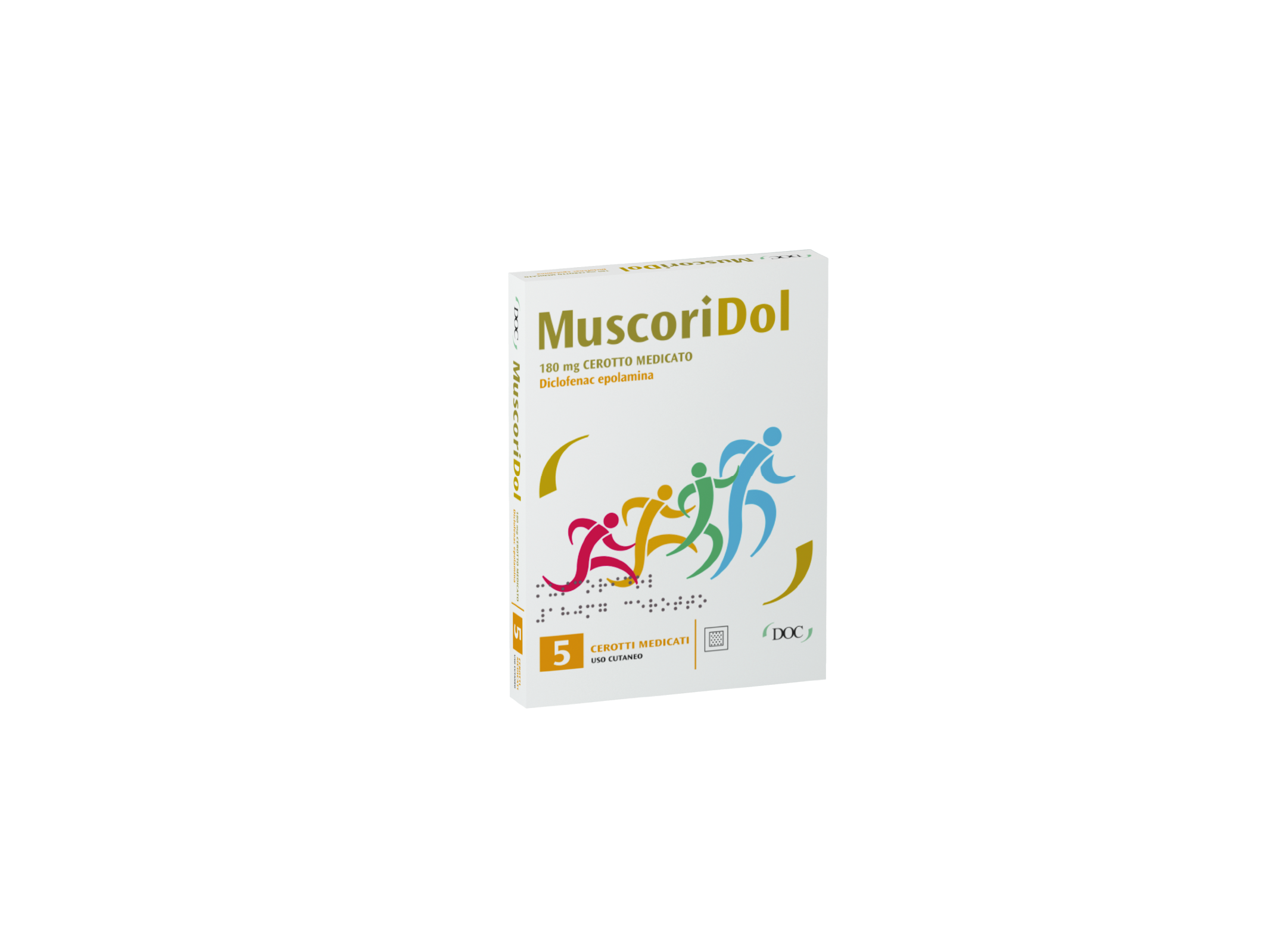 MUSCORIDOL*5CER MED 180MG - farmasorriso.com