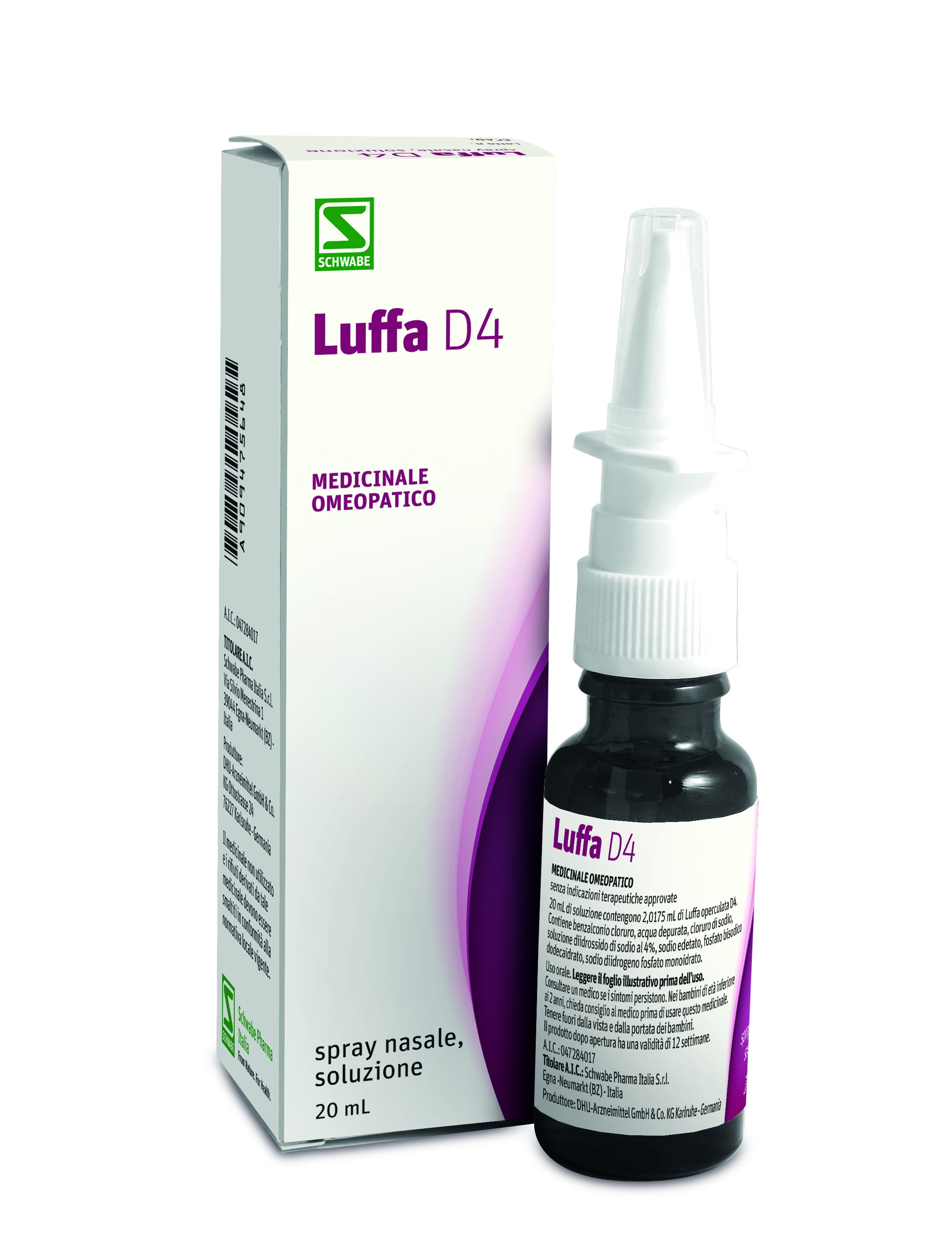 LUFFA*D4 SPRAY NASALE 1FL 20ML - farmasorriso.com