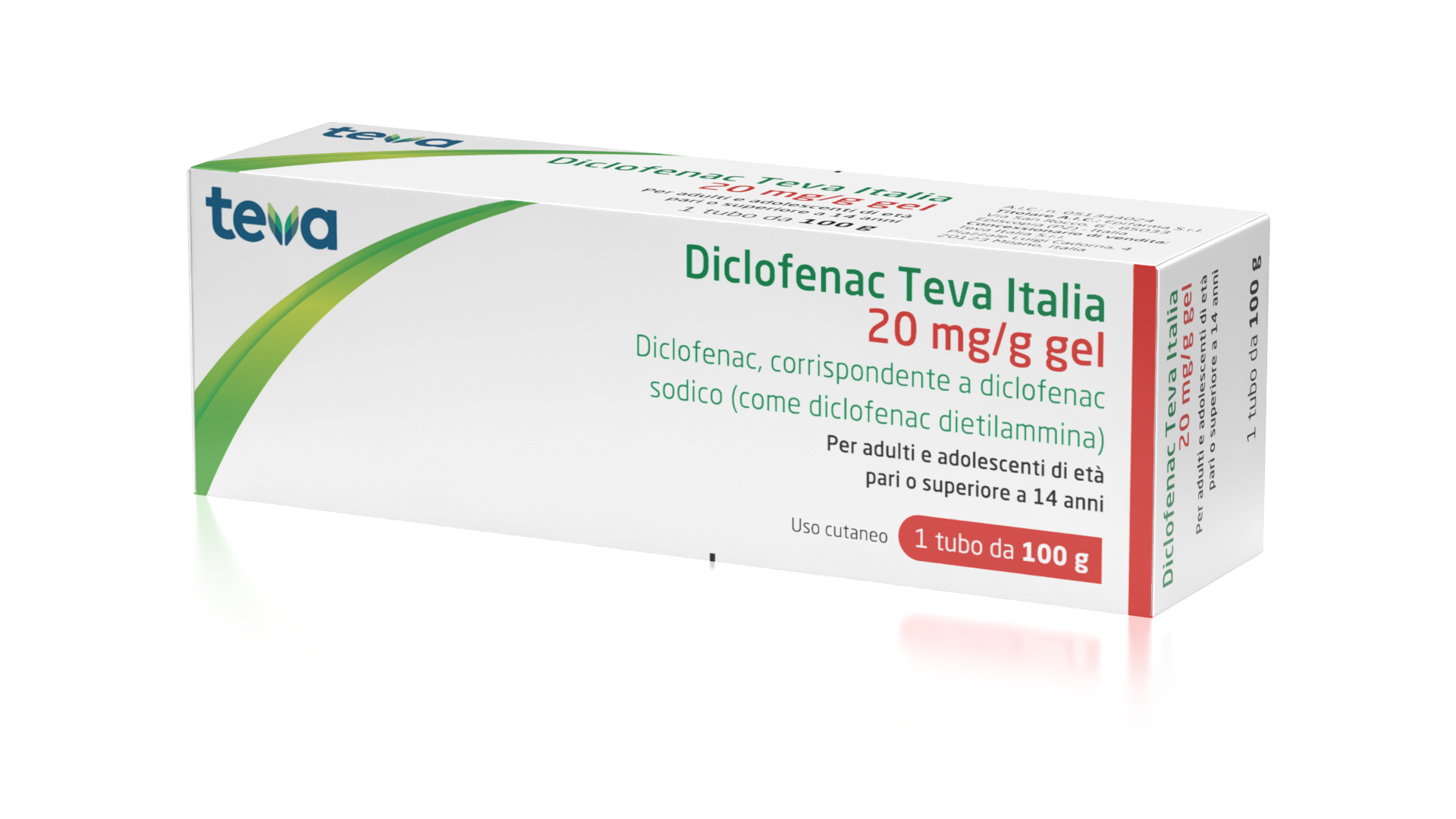 DICLOFENAC TE*GEL 100G 20MG/G - farmasorriso.com