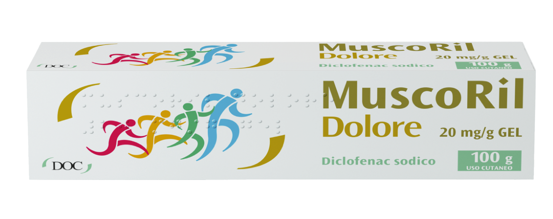 MUSCORIL DOLORE*GEL100G 20MG/G - farmasorriso.com