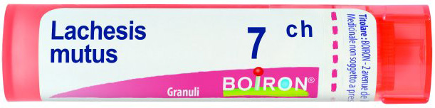 LACHESIS MUTUS 7 CH GRANULI - farmasorriso.com