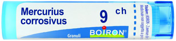 MERCURIUS CORROSIVUS 9 CH GRANULI - farmasorriso.com