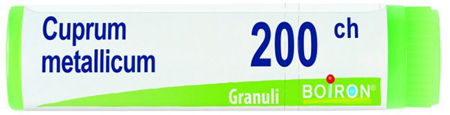 CUPRUM METALLICUM 200 CH GLOBULI - farmasorriso.com