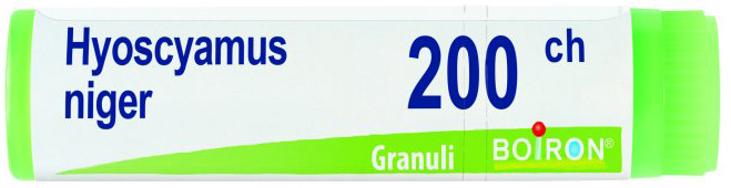 HYOSCYAMUS NIGER 200CH GLOBULI - farmasorriso.com