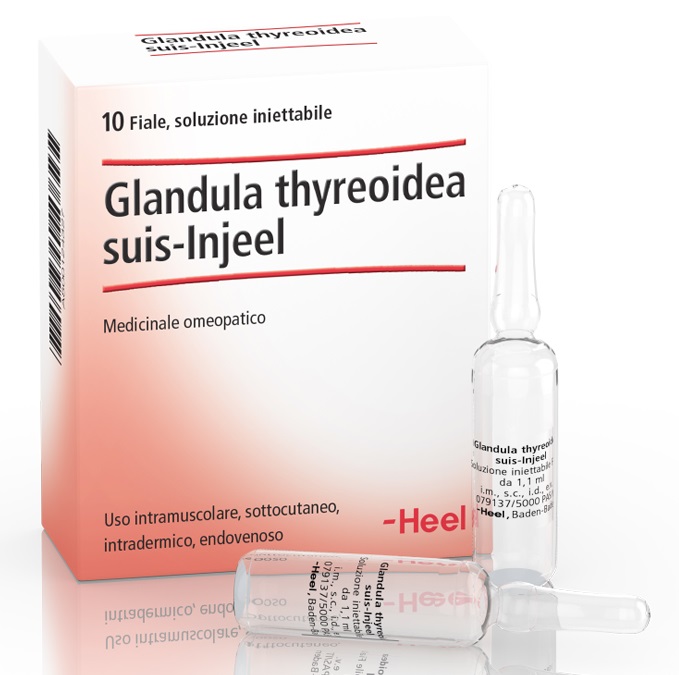 HEEL GLANDULA THYROIDEA SUIS INJEEL 10 FIALE - farmasorriso.com