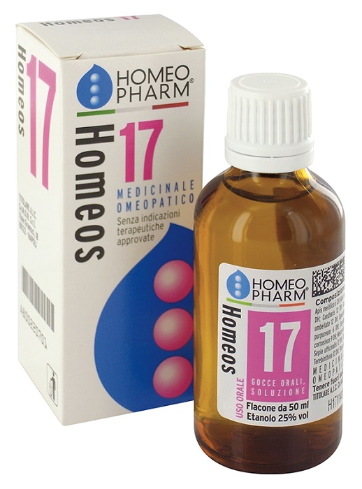 HOMEOS 17 GOCCE 50 ML - farmasorriso.com