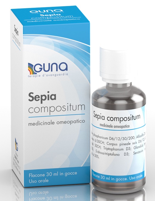 SEPIA COMPOSITUM GOCCE 30 ML - farmasorriso.com