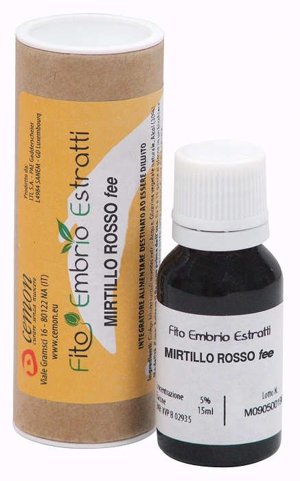 FEE MIRTILLO ROSSO 15 ML - farmasorriso.com