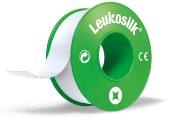 CEROTTO IN ROCCHETTO LEUKOSILK IPOALLERGENICO BIANCO 2,5X500 CM - farmasorriso.com