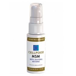 CELLFOOD MSM METIL SULFONIL METANO SOLUZIONE SALINA COLLOIDALE 30 ML - farmasorriso.com