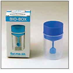 CONTENITORE PER FECI E CAMPIONI BIOLOGICI BOX IN POLIPROPILENE TAPPO A VITE CON PALETTA 30 ML 1 PEZZO - farmasorriso.com