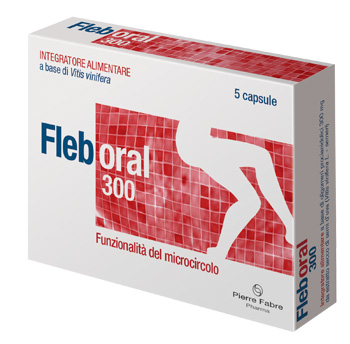 FLEBORAL 300 5 CAPSULE - farmasorriso.com