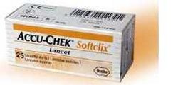 LANCETTE PUNGIDITO ACCU-CHEK SOFTCLIX 25 PEZZI - farmasorriso.com