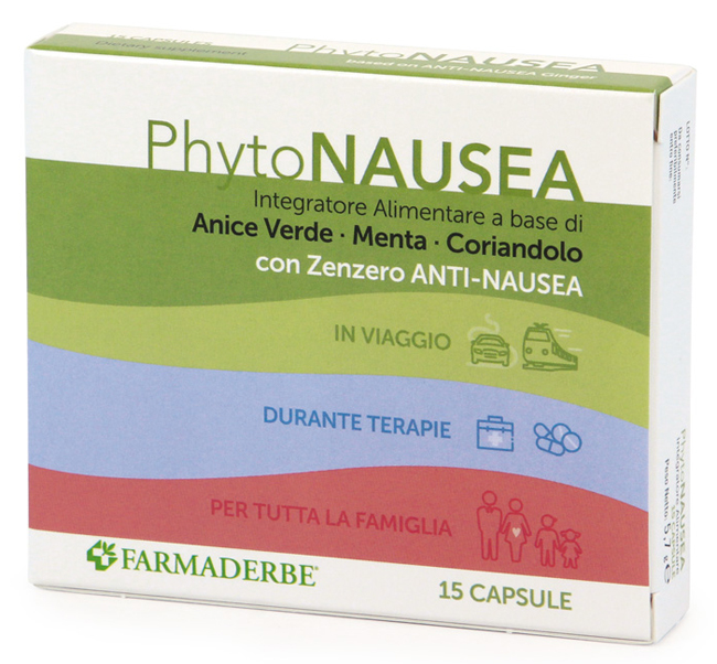 PHYTO NAUSEA 15 CAPSULE - farmasorriso.com