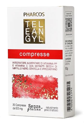 PHARCOS TELEANGYL 20 COMPRESSE DA 600 MG - farmasorriso.com