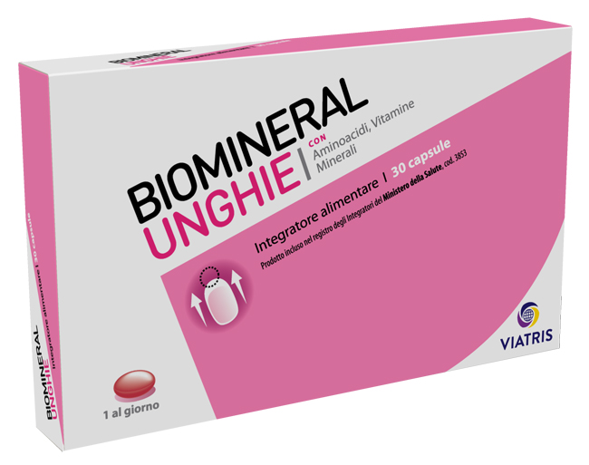 BIOMINERAL UNGHIE 30 CAPSULE - farmasorriso.com