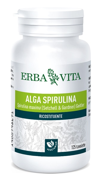 ALGA SPIRULINA 125 TAVOLETTE 400 MG - farmasorriso.com