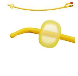 CATETERE FOLEY A MEDIA PERMANENZA  RUSCH GOLD PLUS A 2 VIE IN SILKOLATEX LATTICE-SILICONE PER ADULTO CH18 LUNGHEZZA 40 CM PUNTA CILINDRICA A 2 FORI PALLONCINO 5-15 ML 1 PEZZO - farmasorriso.com