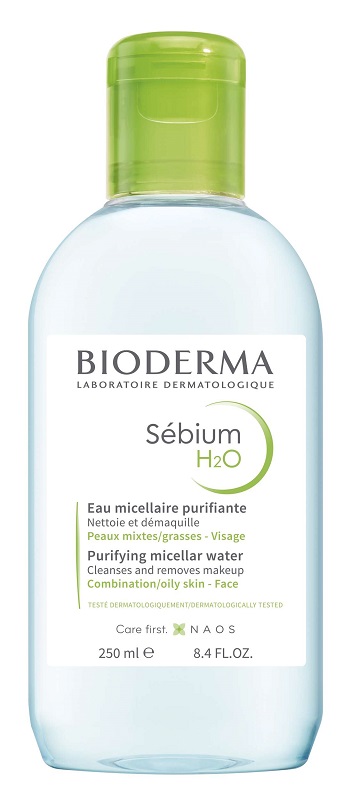 SEBIUM H2O ACQUA MICELLARE DETERGENTE PURIFICANTE 250 ML - farmasorriso.com