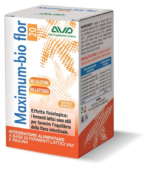MAXIMUM BIO FLOR 20 75 CAPSULE - farmasorriso.com