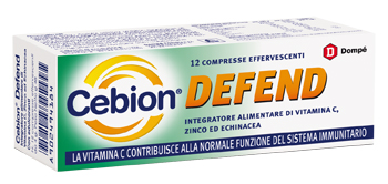 CEBION DEFEND 12 COMPRESSE EFFERVESCENTI - farmasorriso.com