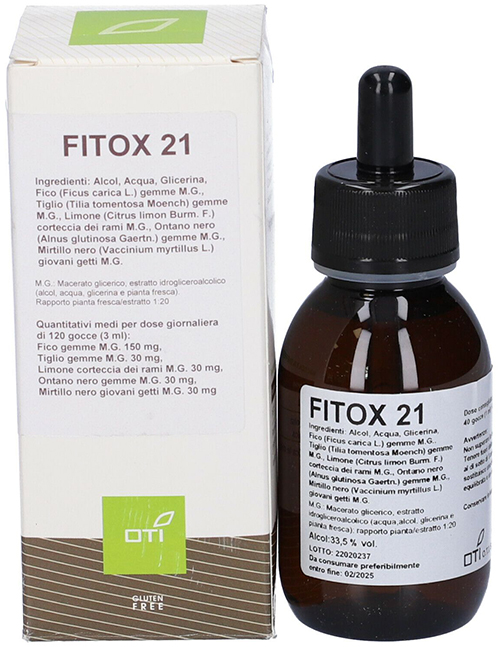 FITOX 21 GOCCE 100ML - farmasorriso.com