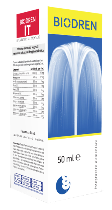 BIODREN IT SOLUZIONE IDROALCOLICA 50 ML - farmasorriso.com