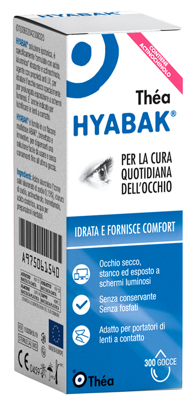 HYABAK SOLUZIONE OFTALMICA 10 ML - farmasorriso.com