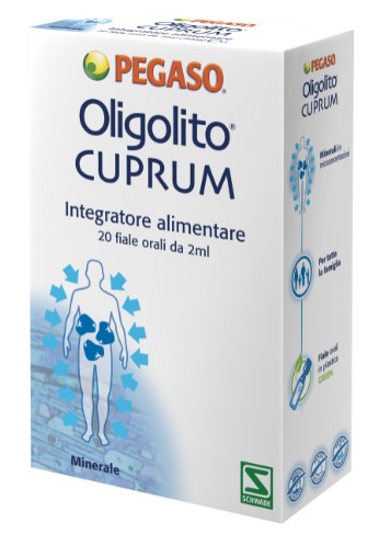 OLIGOLITO CUPRUM 20 FIALE 2 ML - farmasorriso.com
