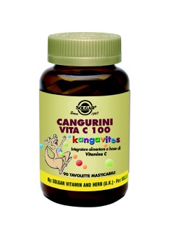CANGURINI VITAMINA C 100 COMPRESSE MASTICABILI - farmasorriso.com