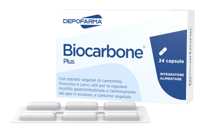 BIOCARBONE PLUS 24 CAPSULE - farmasorriso.com