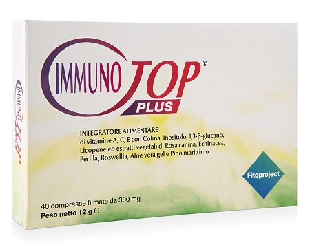 IMMUNOTOP PLUS 40 COMPRESSE FILMATE DA 300 MG - farmasorriso.com
