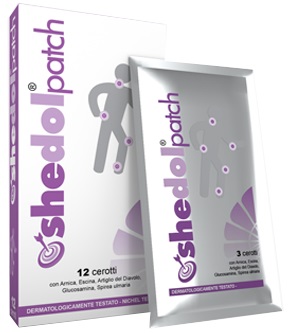 SHEDOL PATCH CER 12 PEZZI - farmasorriso.com