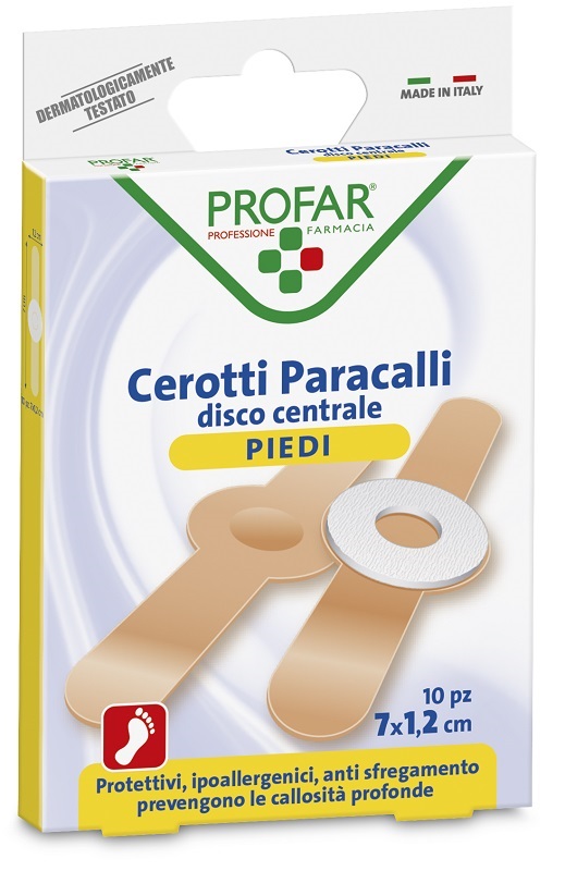 CEROTTO PARACALLO 10 PEZZI 7X1,2 CM PROFAR - farmasorriso.com