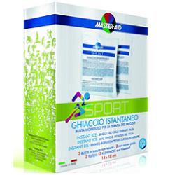 GHIACCIO ISTANTANEO MASTER-AID SPORT PER TERAPIA DEL FREDDO 2 PEZZI - farmasorriso.com